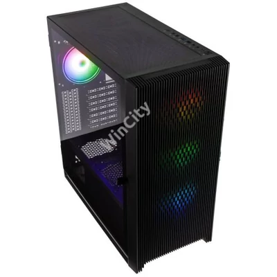 Számítógépház Kolink Unity Lateral ARGB E-ATX Edzett üveg Fekete