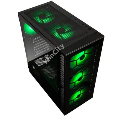 Számítógépház Kolink Observatory HF ARGB ATX Edzett üveg Fekete
