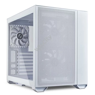 Számítógépház Lian Li PC-O11 Air Mini ATX Fehér Edzett üveg