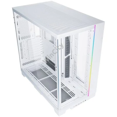 Számítógépház Lian Li PC-O11D EVO XL E-ATX Fehér Edzett üveg