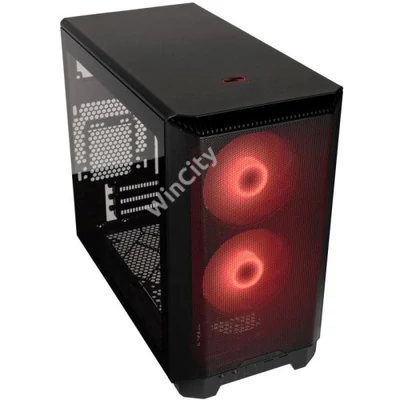 Számítógépház PHANTEKS Eclipse P200 Air ITX Edzett üveg Fekete