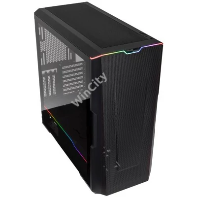 Számítógépház PHANTEKS Eclipse G500A Fanless D-RGB ATX Edzett üveg Fekete