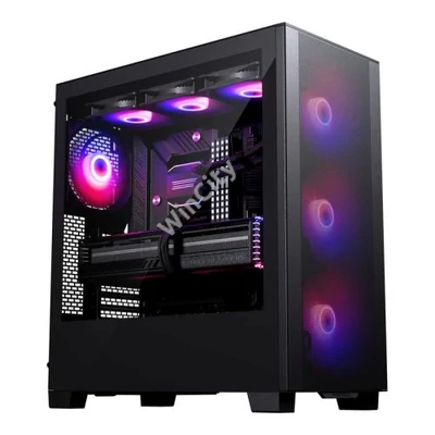 Számítógépház Phanteks XT Pro Ultra edzett üveg D-RGB, fekete