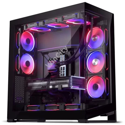 Számítógépház PHANTEKS NV9 MK2 E-ATX, edzett üveg, D-RGB Fekete