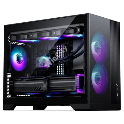Számítógépház PHANTEKS XT M3 MATX, edzett üveg, fekete