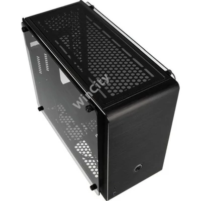 Számítógépház RAIJINTEK Ophion Evo ITX Fekete edzett Üveg