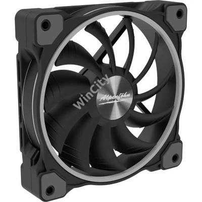 Ventilátor Alpenföhn Wing Boost 3 ARGB High Speed PWM 12cm Fekete 3db-os