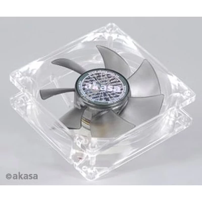 Ventilátor Akasa Ultra Quiet Series 8cm Smokey Black