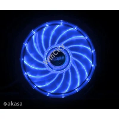 Ventilátor Akasa Vegas LED 12cm Kék