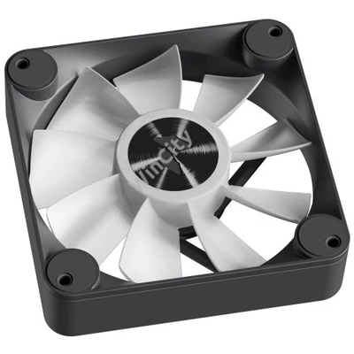 Ventilátor APNX FP1-R PWM, fordított légáramlás, ARGB - 120mm, fekete