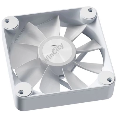 Ventilátor APNX FP1-R PWM, fordított légáramlás, ARGB - 120mm, fehér