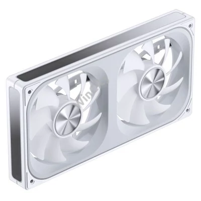 Ventilátor Jonsbo ZA-240 Infinity Mirror ARGB PWM - 240mm, fehér