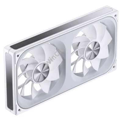 Ventilátor Jonsbo ZA-240 Infinity Mirror ARGB fordított légáram PWM 240mm, fehér