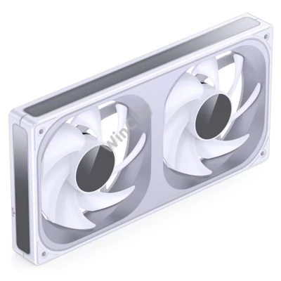 Ventilátor Jonsbo ZB-240 Infinity Mirror ARGB PWM 240mm, fehér