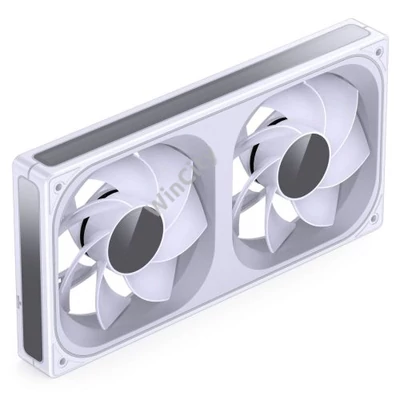 Ventilátor Jonsbo ZB-240 Infinity Mirror ARGB fordított légáram PWM - 240mm, fehér