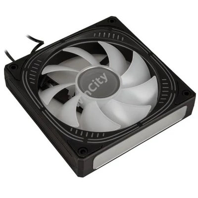 Ventilátor Kolink Umbra Void Pro 120mm ARGB PWM - fekete