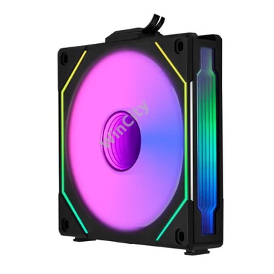Ventilátor Lian Li UNI FAN SL-INF PWM 12cm ARGB reverse blade Fekete