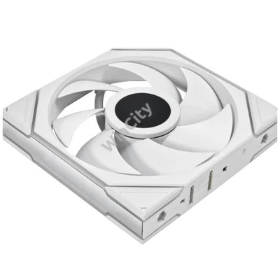 Ventilátor Lian Li UNI FAN TL LCD Wireless ARGB, PWM - 140 mm, fehér