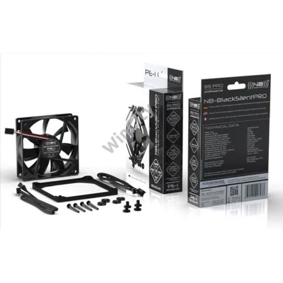 Ventilátor Noiseblocker BlackSilent PRO PE-P 92mm