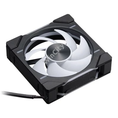 Ventilátor PHANTEKS D30 PWM Regular Airflow D-RGB L 12cm, Fekete