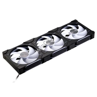 Ventilátor PHANTEKS D30 PWM Fan, DRGB, 3db-os szett - 140mm, Fekete
