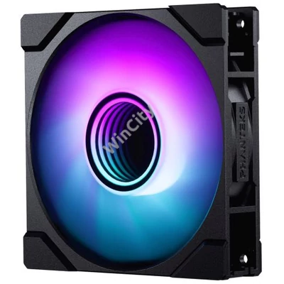 Ventilátor PHANTEKS M25 Gen2 PWM D-RGB, 3darabos, 120mm, fekete