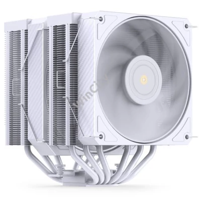 Processzor hűtő Jonsbo HX6280, PWM, RGB - 130mm, fehér
