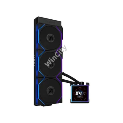 Processzorhűtő Lian Li HYDROSHIFT II LCD-S 360TL AiO - Fekete