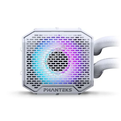 Processzor hűtő AIO Phanteks Glacier One 360M25 Gen2, DRGB 36cm Fehér