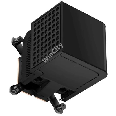 TRYX Panorama CPU hűtő blokk, AMOLED-Display, Intel/AMD - Fekete