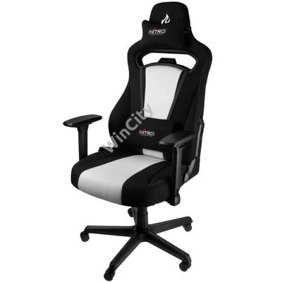 Gamer szék Nitro Concepts E250 Fekete/fehér Radiant White