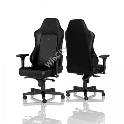 Gamer szék noblechairs HERO PU Bőr Fekete/Arany