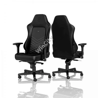 Gamer szék noblechairs HERO PU Bőr Fekete/Platinafehér