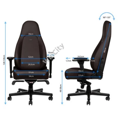 Gamer szék noblechairs ICON Java Edition Hybrid Bőr