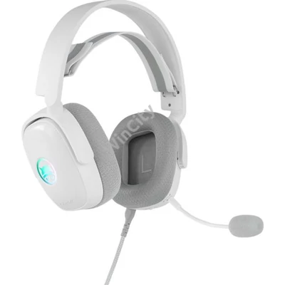 Fejhallgató GAMIAC HS71 Gaming Headset - fehér