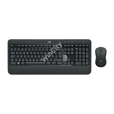 Billentyűzet + Egér Logitech MK540 Membrános Fekete Wireless Magyar
