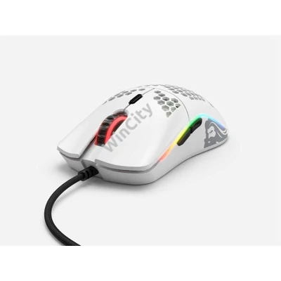 Egér Glorious Model O RGB Optikai USB Fehér