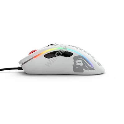 Egér Glorious Model D- RGB Optikai USB Fehér