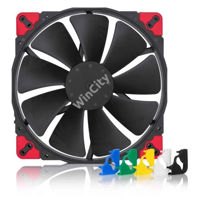 Ventilátor Noctua NF-A20 PWM chromax.black.swap 20cm