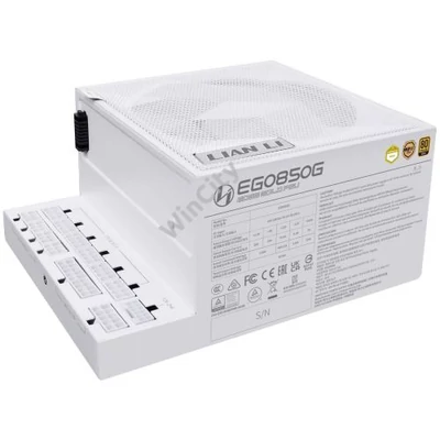 Tápegység Lian Li EDGE EG850 80 PLUS Gold, PCIe 5.1, ATX 3.1 - 850 watt, fehér