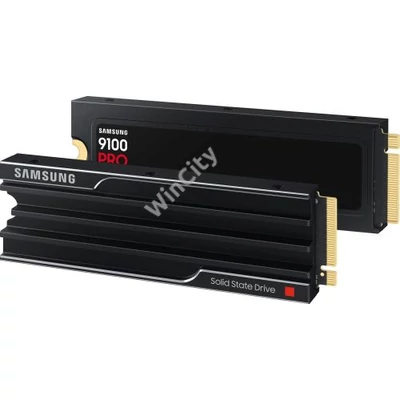 SSD M.2 Samsung 4TB 9100 PRO NVMe 2.0 2280 Hűtővel