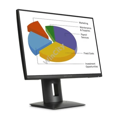 LCD HP 24" Z24n; black 1920x1200, 1000:1, 300 cd/m2, DVI, HDMI, DisplayPort, miniDP, USB Hub, AG