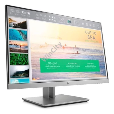 LCD HP EliteDisplay 23" E233; black/silver 1920x1080, 1000:1, 250 cd/m2, VGA, HDMI, DisplayPort, USB Hub, AG