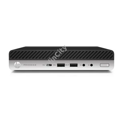 HP ProDesk 600 G4 DM; Core i5 8500T 2.1GHz/8GB RAM/256GB SSD PCIe WiFi/BT/Intel UHD Graphics/Win 11 Pro 64-bit