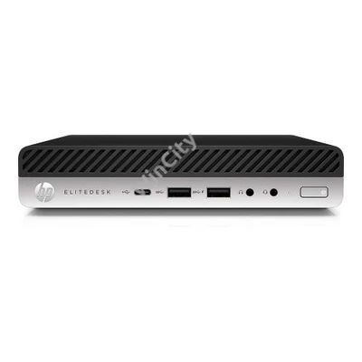 HP EliteDesk 800 G4 DM; Core i5 8600T 2.3GHz/8GB RAM/256GB SSD PCIe Intel UHD Graphics/Win 11 Pro 64-bit