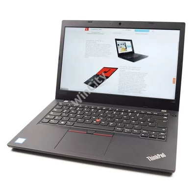 Lenovo ThinkPad L480; Core i5 8250U 1.6GHz/16GB RAM/256GB SSD PCIe/batteryCARE+ WiFi/BT/FP/4G/webcam/14.0 FHD (1920x1080)/backlit kb/Win 11 Pro 64-bit