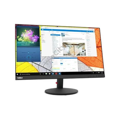 LCD Lenovo ThinkVision 24" S24q-10; black 2560x1440, 1000:1, 300 cd/m2, HDMI, DisplayPort, AG