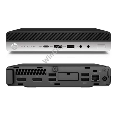 HP EliteDesk 800 G5 DM; Core i7 9700T 2.0GHz/16GB RAM/512GB SSD PCIe WiFi/BT/Intel UHD Graphics/Win 11 Pro 64-bit