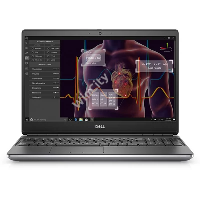 Dell Precision 7550; Core i7 10850H 2.7GHz/16GB RAM/1TB SSD PCIe/batteryCARE+ WiFi/BT/SC/webcam/Q RTX3000 6GB/15.6 (1920x1080)/backlit kb/num/Win 11 Pro 64-bit