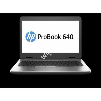 HP ProBook 640 G2 14"FHD/Intel Core i5-6200U/8GB/256GB/win10 pro/ fekete laptop +dokkoló, táska